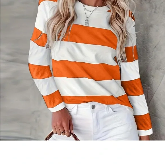 Striped Unisex Top - Picture 1 of 3